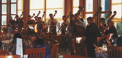 [Double Basses]